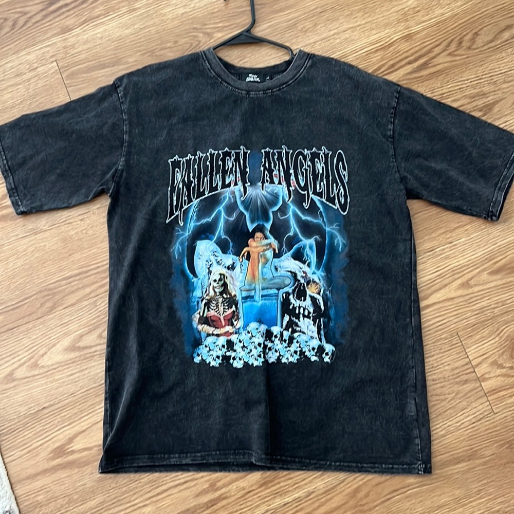 Dope vintage wash T-shirt fallen angels